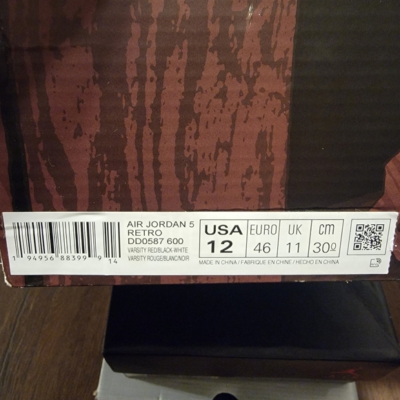 Air jordan 5 retro 12 men - Picture 5 of 8